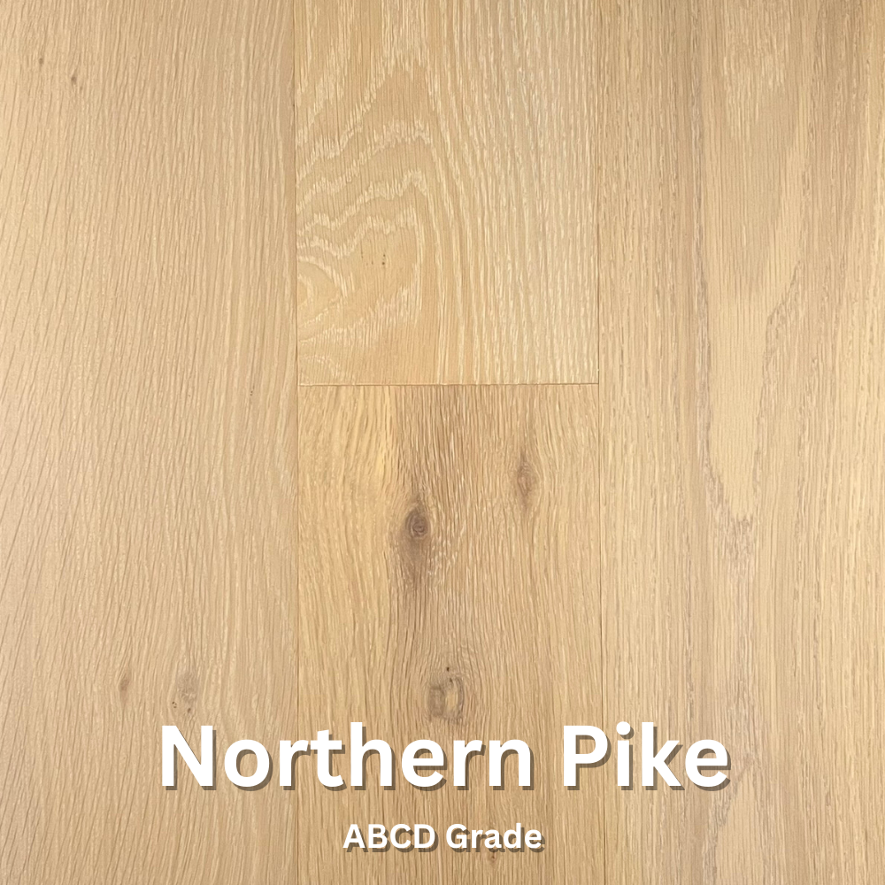 Floorest - 7 1/2 X 3/4 - White Oak "Northern Pike"  - Engineered Hardwood ABCD Grade - 23.81 Sf/B